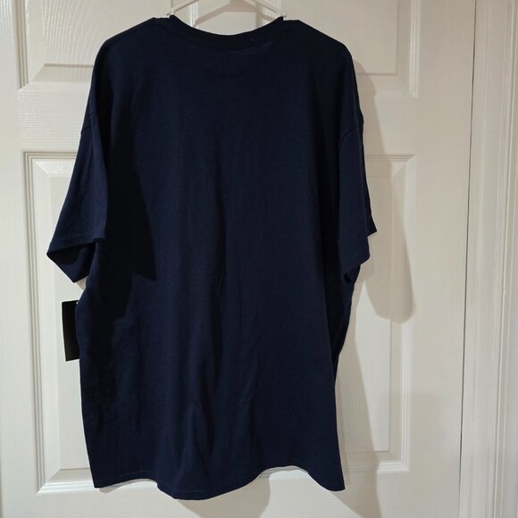 West Virginia Mountaineers Men's Captivating SS T-Shirt Navy Cotton Sz 2XL NWT - Picture 4 of 6